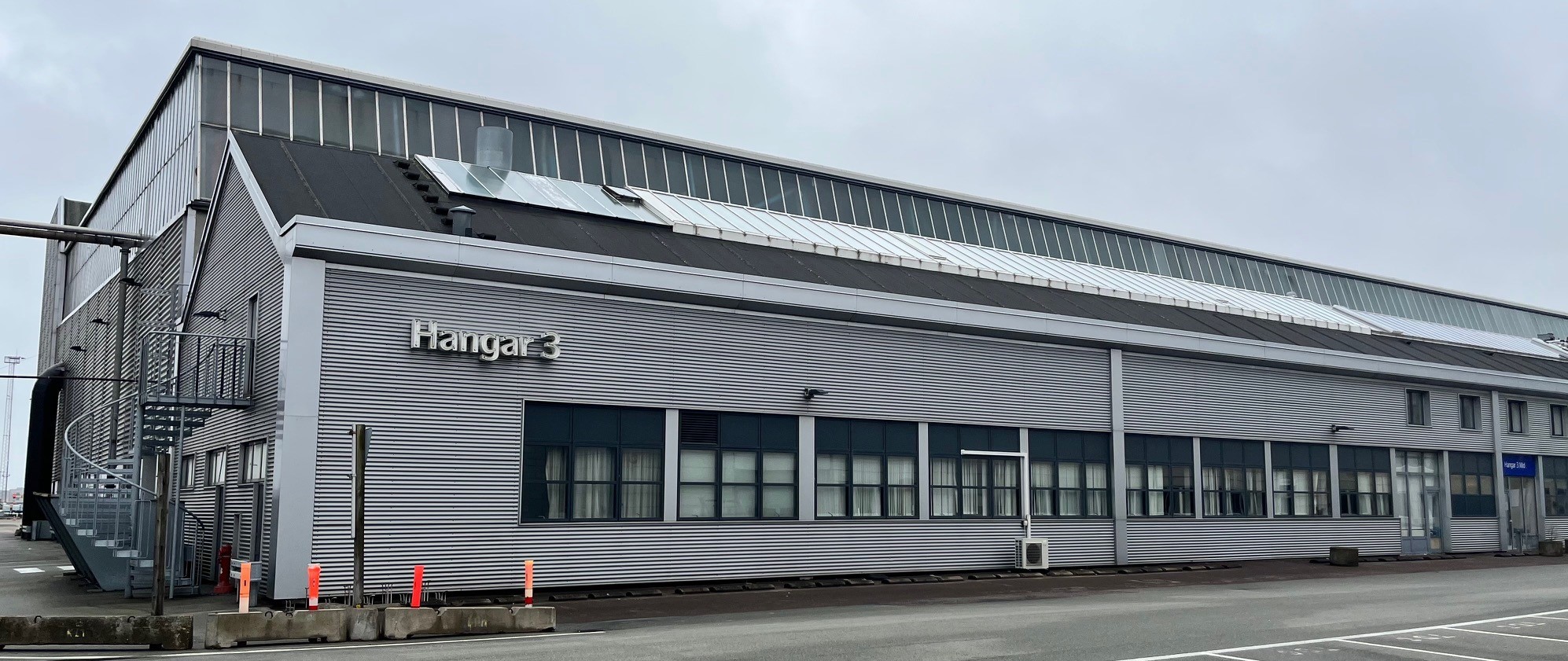 CityJets placering i Hangar 3, Københavns Lufthavn