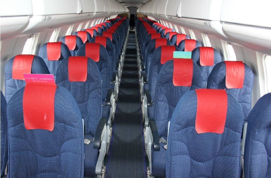 CRJ900 88 Sædekonfiguration